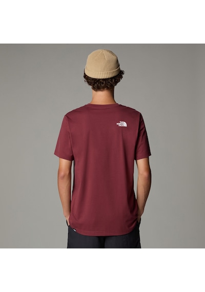 The North Face M Ss Sımple Dome Tee Erkek Tişört Nf0a87ng0vo1 Nf0a87ng0vo1 Sum Sumak