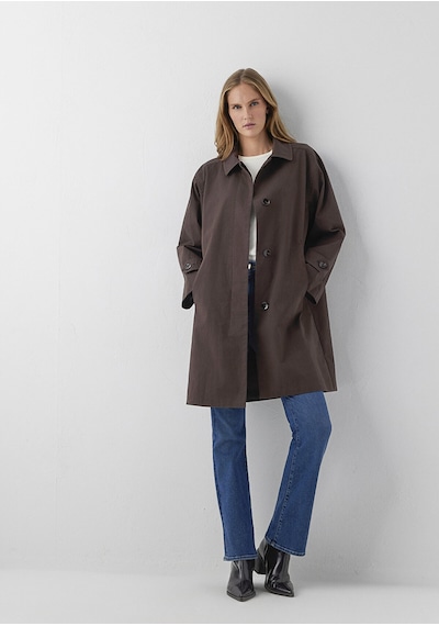 Mavi Kadın Trenchcoat Delicioso Haki