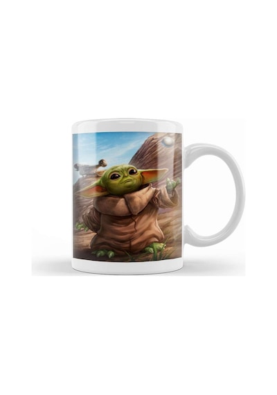 Baby Yoda Star Wars 01 Kupa Bardak Porselen Karışık
