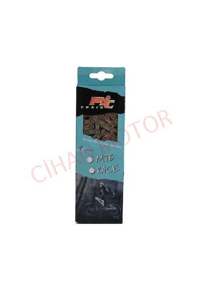 Mtb Zincir 9' Lu Silver R-1009 116 Lınk kutulu Gri