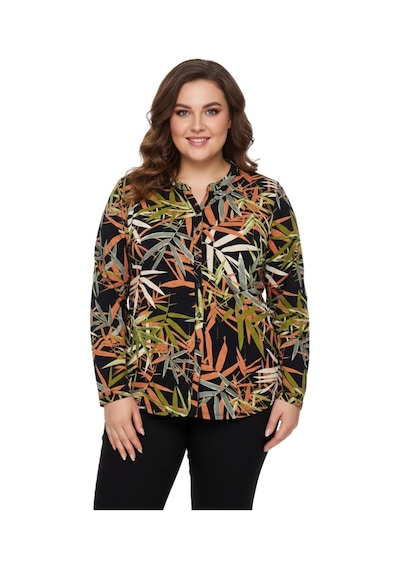 Wearon Kadın Düğmeli Modelli Bluz Bgl-st05128 Kıremıt