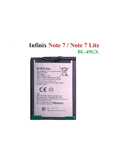 İnfinix Hot 11s Pil Batarya+tamir Set Bl-49gx 5000 Mah