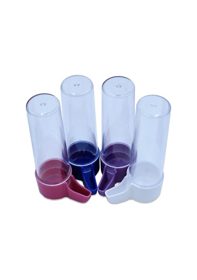 Kuş Kafesi Suluğu 100 Ml Dikey Kafes Suluk Kanarya