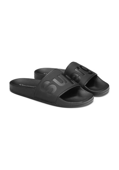 Superga 1908 Slides Polysoft Unisex Siyah Terlik Siyah-323