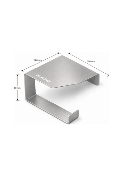 Buççin Online Mağaza 304 Paslanmaz Çelik Premium Raflı Tuvalet Kağıtlığı - Bth-014a Paslanmaz Çelik Inox Çok Renkli