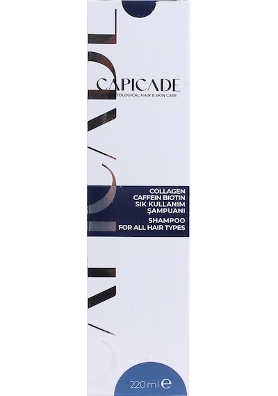 Capicade Collagen Caffein Biotin Sık Kullanım Şampuanı  220 ML
