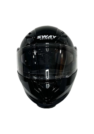 Sway 926 Motosiklet Kaskı Parlak Siyah