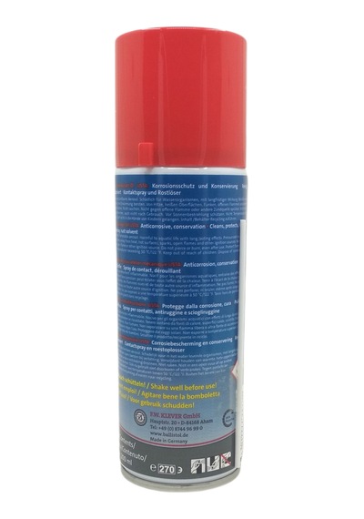 Ballistol Usta Sprey Yağ 200ml Silah Kapı Kilit Zincir Herşeyiçin Şeffaf