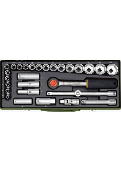 Proxxon 23000 1/2'' Lokma Takımı 29 Parça