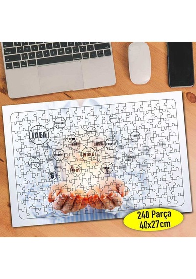 Sosyal Ağ Teknoloji Uzmanlığı 240 Parça Puzzle Yapboz-98653446