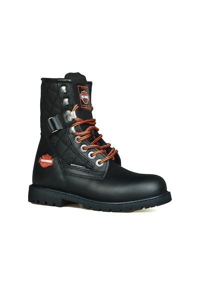Harley Davidson New Worker Siyah Çocuk Bot Siyah