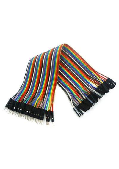 20 Cm 40 Pin Dişi-erkek Jumper Kablo