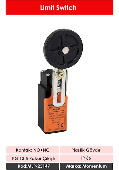 Momentum Limit Switch Ayarlı Makaralı MLP-25147