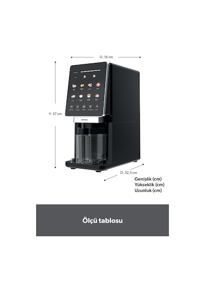 Homend IceArtizan 8-in-1 Dondurma Ve Frozen Makinesi