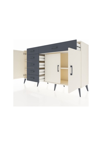 Kronos Konsol 3 Raflı 6 Çekmeceli 3 Kapaklı 176x59x99 Aytaşı-ayta Aytaşı-aytaşı/antrasit Kronos Konsol 3 Raflı 6 Çekmeceli 3 Kapaklı 176x59x99 Aytaşı-ayta Aytaşı-aytaşı/antrasit