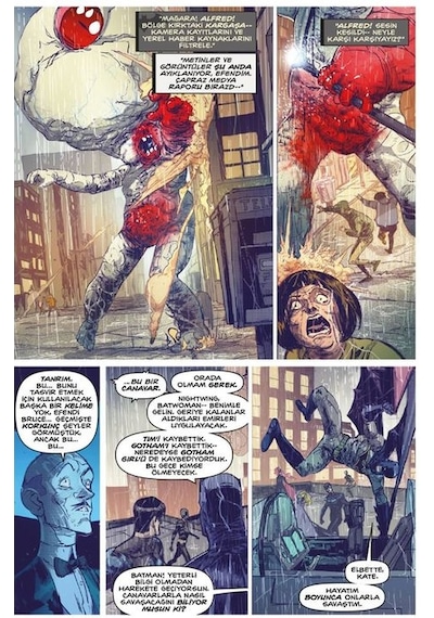 Batman Rebirth: Canavar Adamların Gecesi Türkçe Çizgi Roman