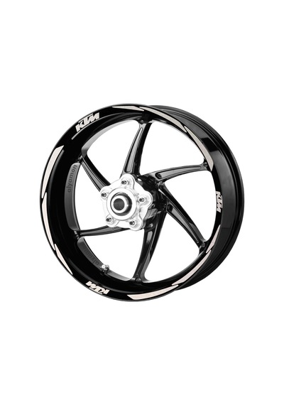 Deeb Ktm Jant Şeridi Reflektif Beyaz Beyaz Model S N11.69964