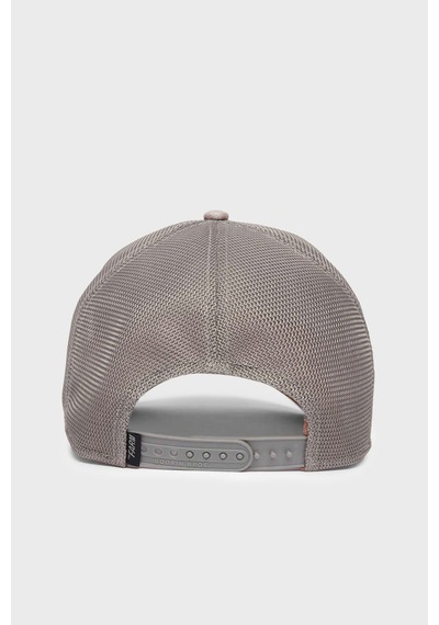 Goorin Bros Hayvan Figürlü File Detaylı Şapka Unisex Şapka 1011629 Gri
