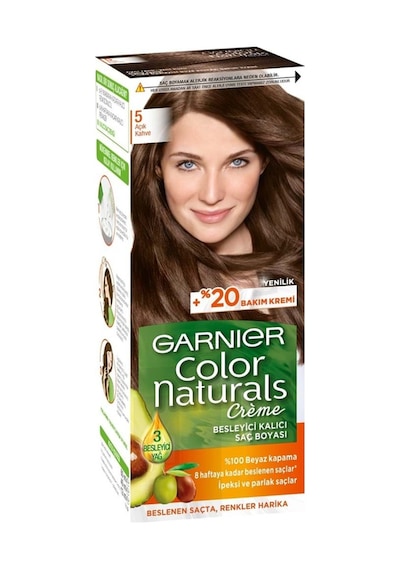 Color Naturals 5 Açık Kahve Saç Boyası