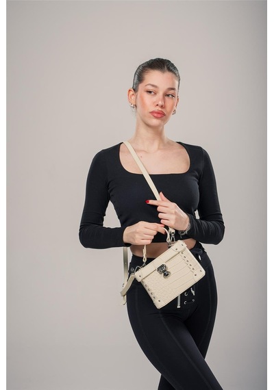 Ççs Kadın Omuz Çantası Ccs17839 Std / Bej Bej
