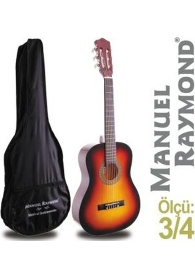Klasik Gitar Junior Manuel Raymond Mrc87sb Kılıf Hediye