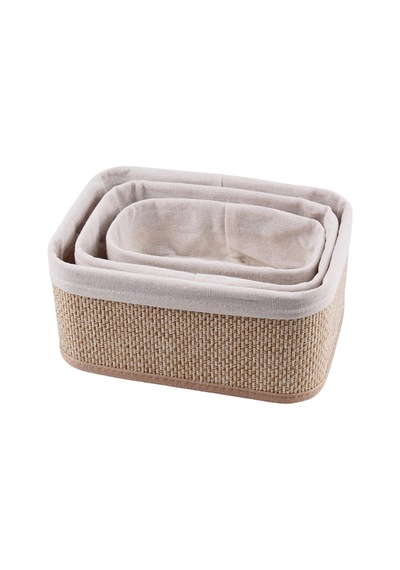 Stilera Bambu Görünümlü 3 Parça Set