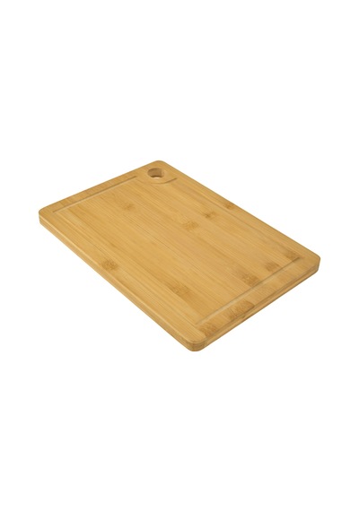 Naturalovee Bambu Kesme Tahtası - Bej - 33x23x1,5 Cm Renkli