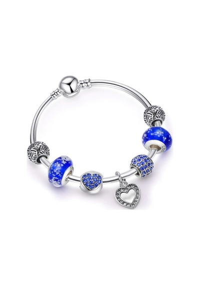 Model Charmlı Bangle Bileklik Mavi Mavi