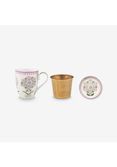Mor Porselen Çay Fincan Seti 350 Ml