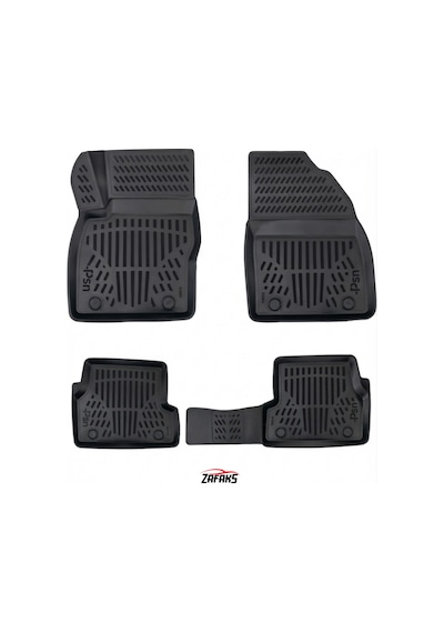 Skoda Octavia 2006-2013 Uyumlu Araca Özel Havuzlu 2d Paspas Takımı