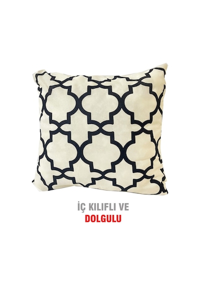 Kırlent Yastık Dolgulu Vip Yastık 2 Adet-43X43 Cm(Alaçatı) (525115509)