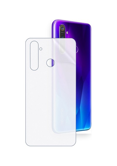 Schitec Realme 5 Pro Uyumlu Arka Yüzey Hidrojel Koruyucu Film