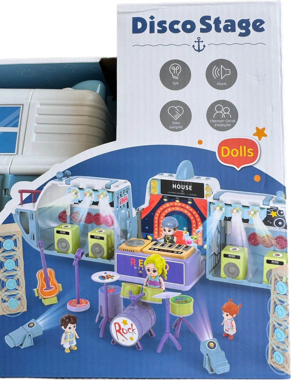 Sesli Işıklı Tekne Parti Oyunu Aksesuarlı
