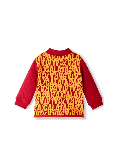 Gsstore Galatasaray Bebek Ceket B252038 Sarı - Kırmızı