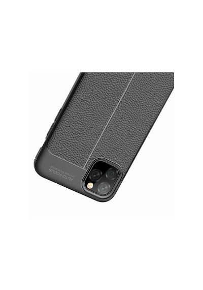 Apple Uyumlu iPhone 11 Pro Max Kılıf Deri Tarzı Niss Silikon Case