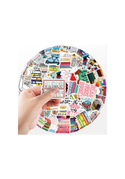 25'li Su Geçirmez Opak Sticker Seri : 6