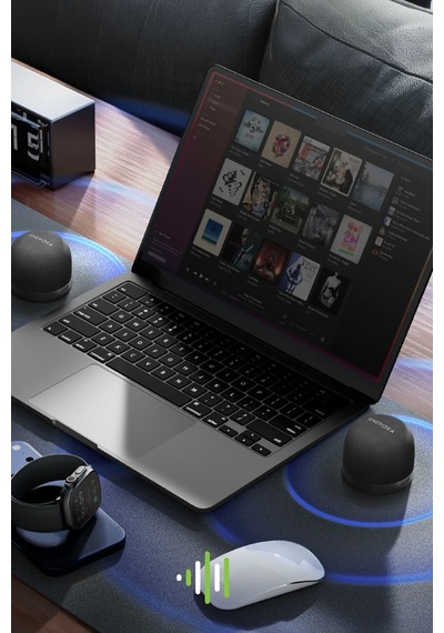 Energea Magaudio Go Bt 5.4 Taşınabilir Magsafe Kablosuz Hoparlör - Siyah