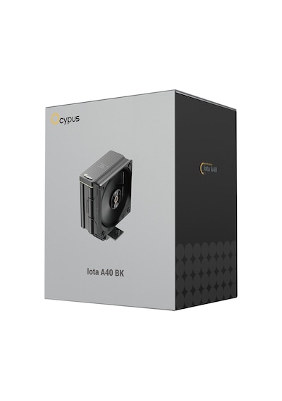 Ocypus Iota A40 Siyah 120 Mm Intel 1700p/1851p -amd Uyumlu Hava Soğutucu