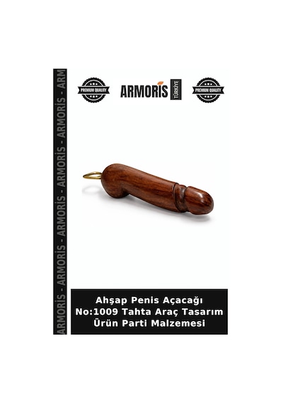 Ahşap Açacağı No:1009 Tahta Araç Tasarım Ürün Parti Malzemesi Çok Renkli