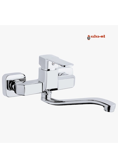 Ulu-el Aplik Lavabo Evye Mutfak Batarya Musluğu Çeşmesi Krom