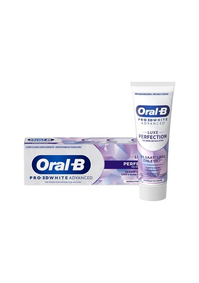 Oral-b 3d White Advanced Luxe Perfection Diş Macunu 75 Ml - 8 Adet Tarı