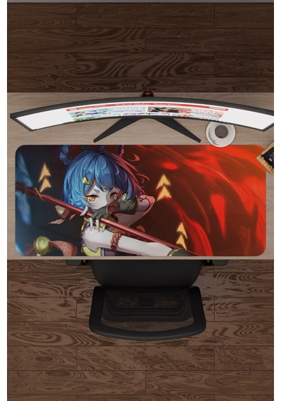 Xiangling Genshin Impact Anime Oyuncu V5 - 90x40 Xxl Gaming Mouse Pad Fare Altlığı