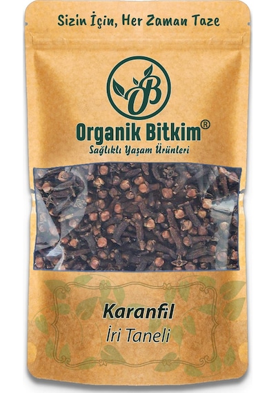 Organik Bitkim Tane Karanfil (İri Taneli) 100 G