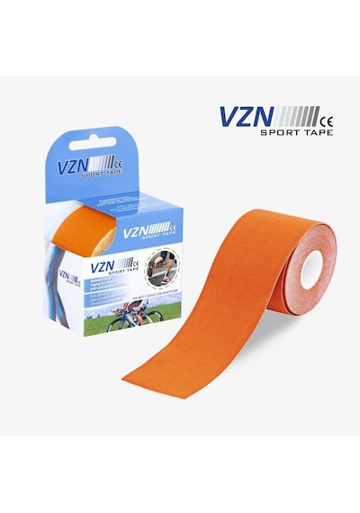 VZN Tape Kinesiology Vzn Kinesiology Tape  Bandı 5 Cm X 5 M Turuncu