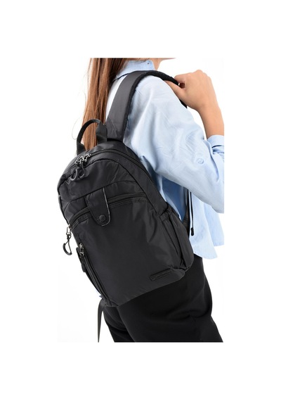 571 Collections Ultra Hafif Şik Ve Su Geçirmez Orta Boy Sırt Çantası Siyah Model: 571-13-9c Siyah