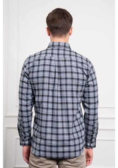 Morven Erkek Mavi Kışlık Düğmeli Yaka Regular Fit Gömlek 25ks004006300 Mavi Mavi Morven Erkek Mavi Kışlık Düğmeli Yaka Regular Fit Gömlek 25ks004006300 Mavi Mavi