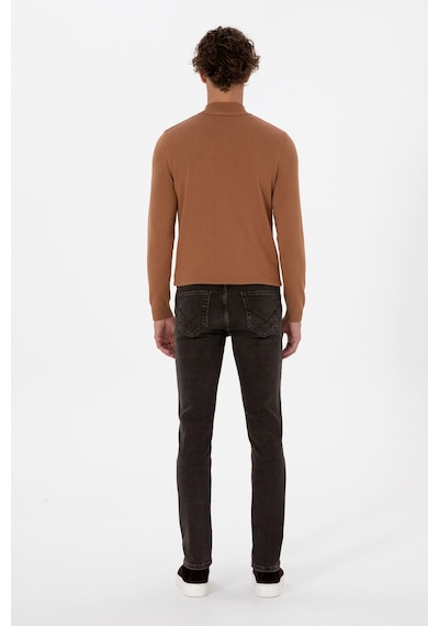 U.S. Polo Assn. Erkek Kahverengi Slim Fit Jean Pantolon 50308299-DN0031