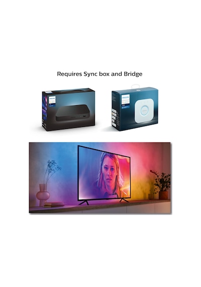 Philips Hue Lightstrip Gradient TV 65" Akıllı Led Şerit