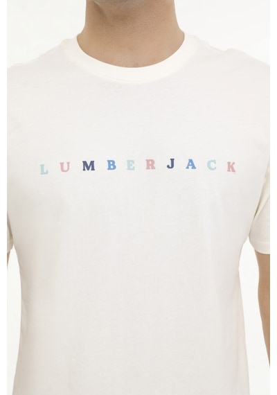 Lumberjack Ml Mesus 11Urbng2022 4Fx Ekru Erkek Kısa Kol T-Shirt 000000000101611594