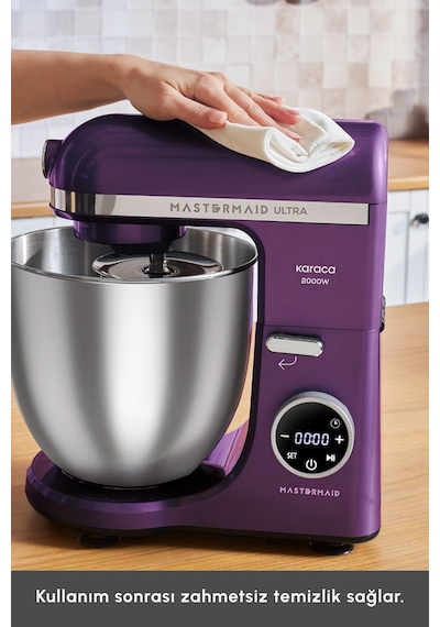 Karaca Mastermaid Chef Ultra D2000 W Dijital Ekranlı Hamur Yoğurma Makinesi